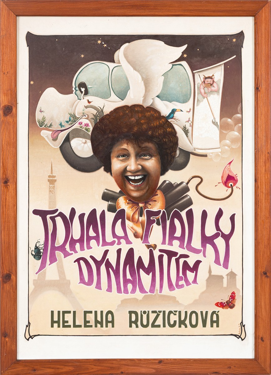 Helena Růžičkováhe plucked violets with dynamite