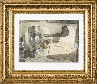 Benda Jan (1897 – 1967) - Zátiší s pohlednicí