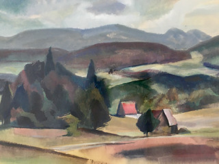 Josef Drha - Krajina z Beskyd