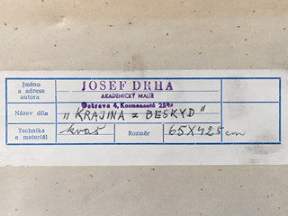 Josef Drha - Krajina z Beskyd