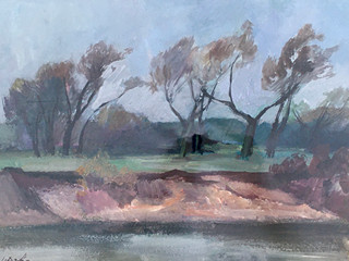Josef Drha - Předjaří u Odry