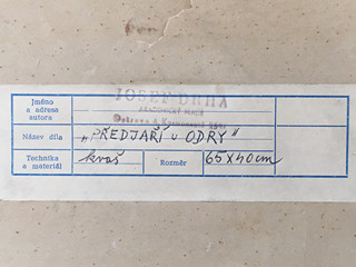 Josef Drha - Předjaří u Odry