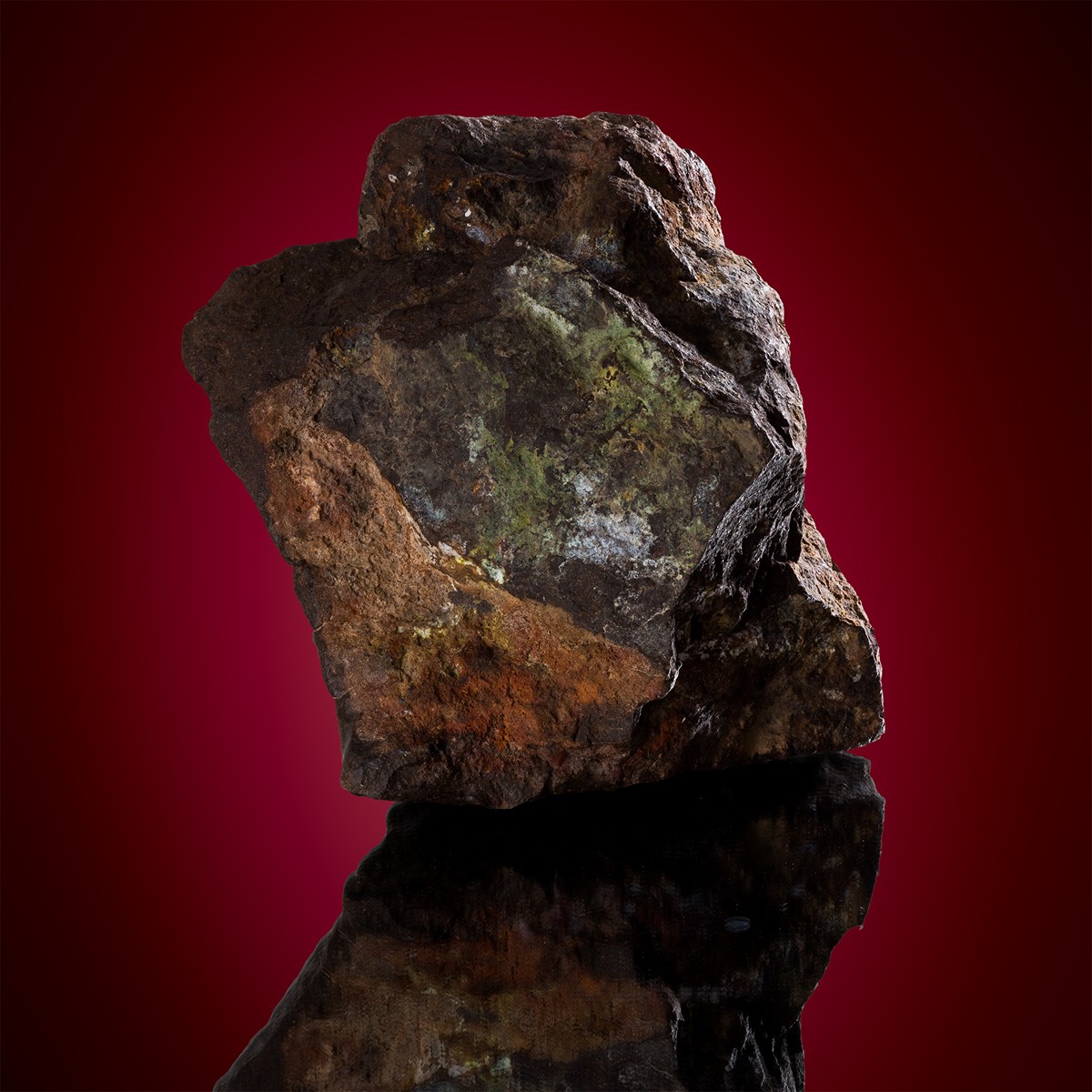 Chondrit s regmaglypty