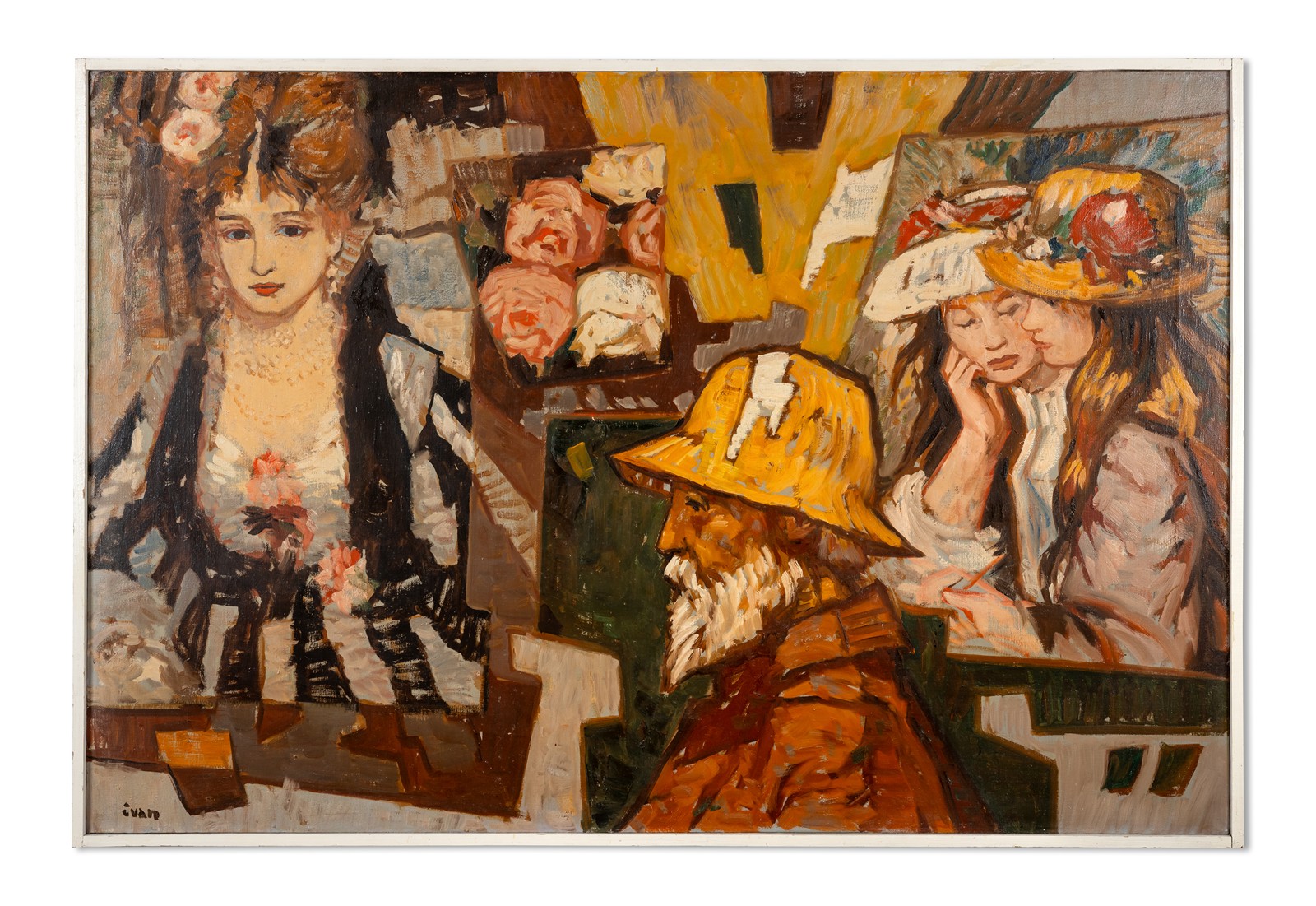 Ivan Sedliský (1926 - 1999) - Pocta Renoirovi