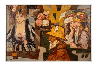 Ivan Sedliský (1926 - 1999) - Pocta Renoirovi