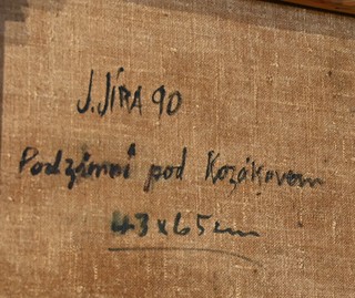 Josef Jíra (1929 - 2005) - Podzimní - Pod Kozákovem
