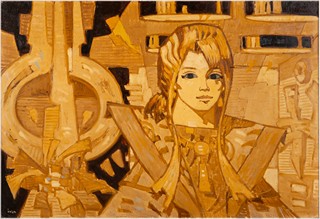Ivan Sedliský (1926 - 1999) - Dívka v kabátě