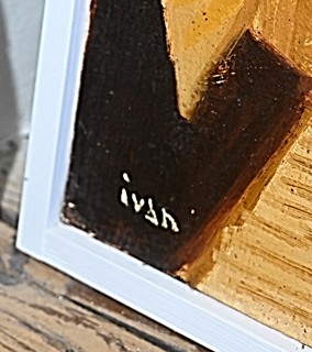 Ivan Sedliský (1926 - 1999) - Dívka v kabátě