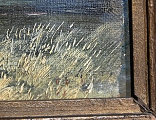 František Kaván (1866 - 1941) - Krajina s věží na horizontu