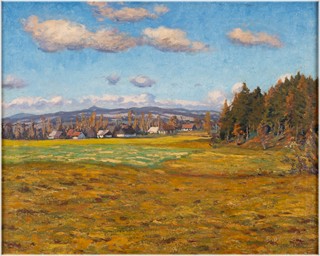 Bohuslav Dvořák (1867 - 1951) - Vysočina na jaře