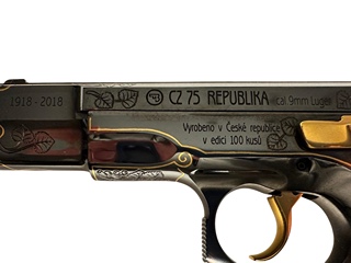 ČESKÁ ZBROJOVKA - CZ 75 B REPUBLIKA - LIMITOVANÁ EDICE