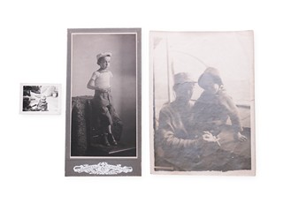 Karel Janoušek / Neznámá osobnost (1893 - 1971) - Dvě fotografie