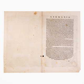 (Svatá říše římská národa německého, Střední Evropa, Čechy,…, Ortelius) GERMANIA.