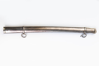 (Rakousko) Osobní šavle štábního důstojníka s pochvou a závěsem – Ludwig Huber Edler von Nordenstern (1861)