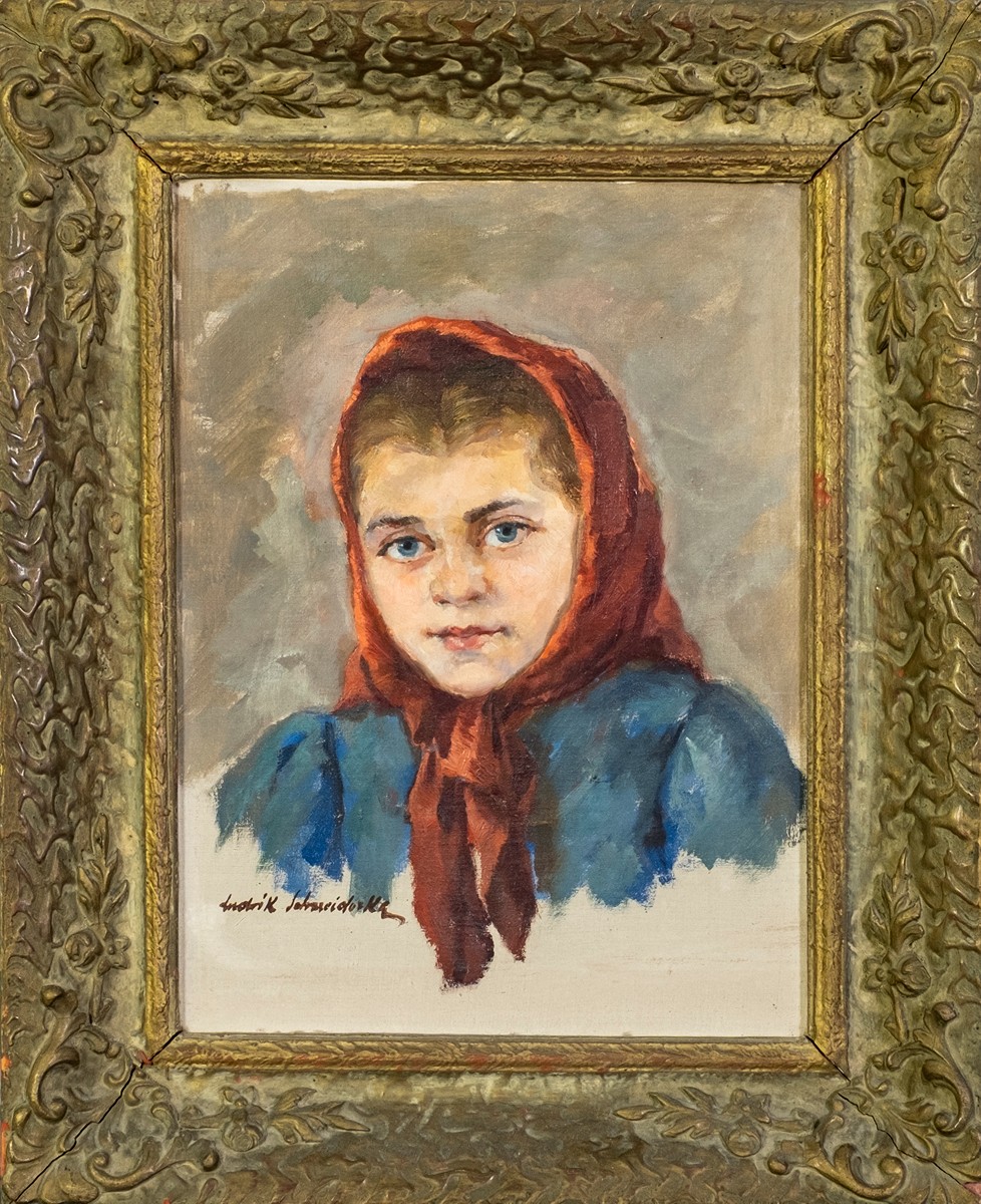 Ludvík Schneiderka (1903 – 1980) - Portrét dívky
