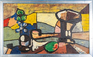 Václav Bubeníček (1913 - 1989) - Zátiší se zeleným plodem