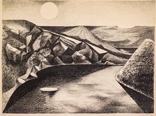 Jaroslav Novák (1914 - 1984) - Slunce nad řekou