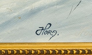 František Hora (1913 - 2004) - Cesta zimní krajinou