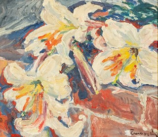 Jan Čumpelík (1895-1965) - Bílé květy