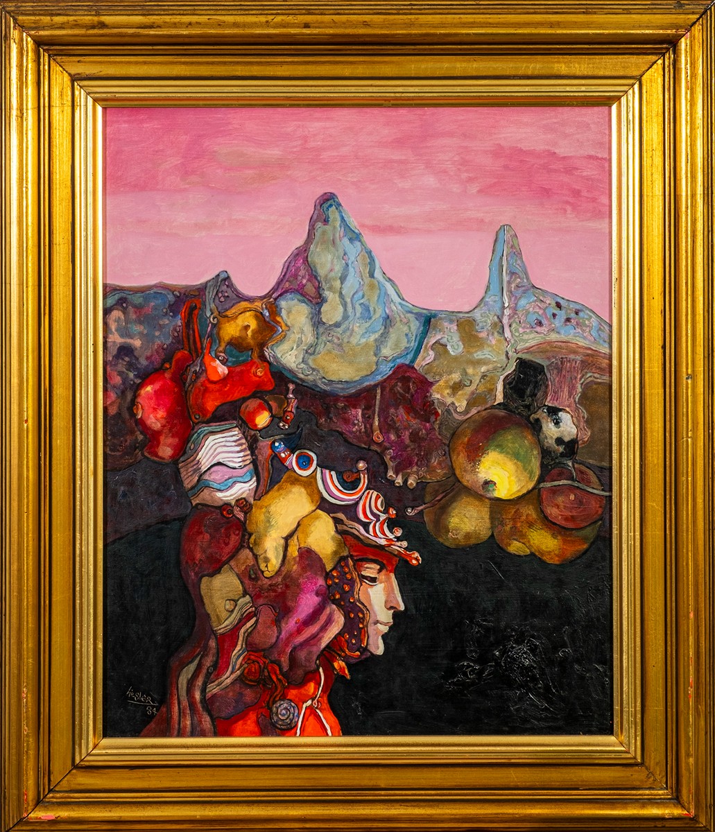 Josef Liesler (1912 - 2005) - Ráno ve skalách