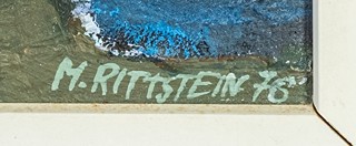 Michael Rittstein (1949) - Karlovy Vary - Interiér u Gagarinovy kolonády