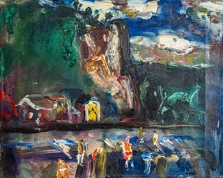 Josef Jíra (1929 - 2005) - U jezu pod Pantheonem