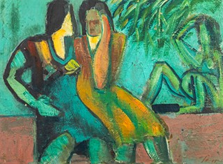 Josef Tockstein (1912 - 1996) - Přítelkyně