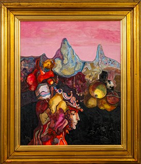 Josef Liesler (1912 - 2005) - Ráno ve skalách