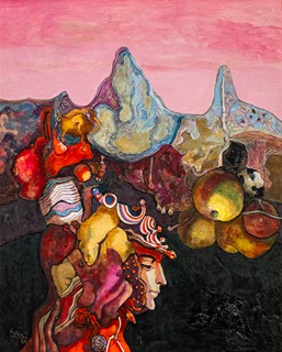 Josef Liesler (1912 - 2005) - Ráno ve skalách