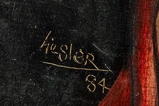 Josef Liesler (1912 - 2005) - Ráno ve skalách