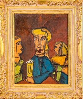 František Volf (1898 - 1983) - Dáma s pohárem