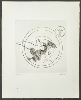 Toyen (1902 - 1980) - Z cyklu "Střelnice"