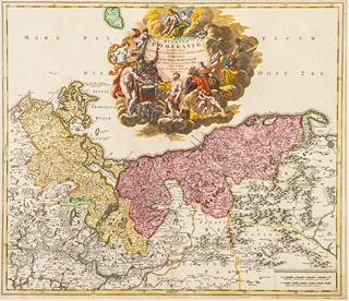Johann Baptist Homann (1664-1724) - mapa