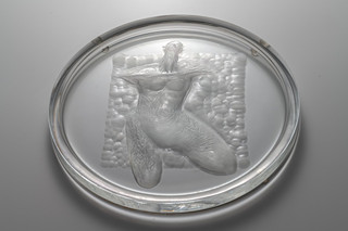 TRAY WITH FEMALE NUDE