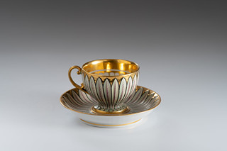 CUP AND SAUCER SLAVKOV
