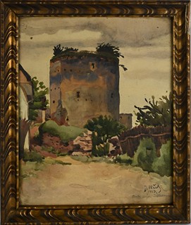 Jindřich Vlček (1885-1968) - Zřícenina