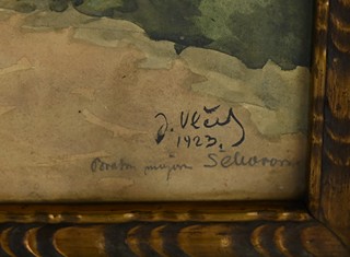 Jindřich Vlček (1885-1968) - Zřícenina
