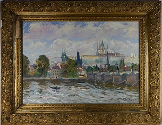 Václav Kozák (1889 - 1969) - Pražské panorama