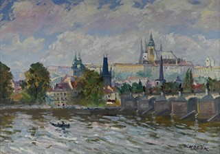 Václav Kozák (1889 - 1969) - Pražské panorama