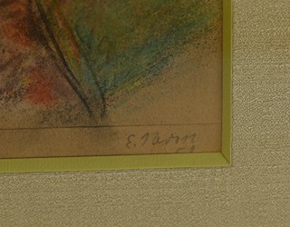 Eugen Nevan?(1914-1967) - Dámav klobouku