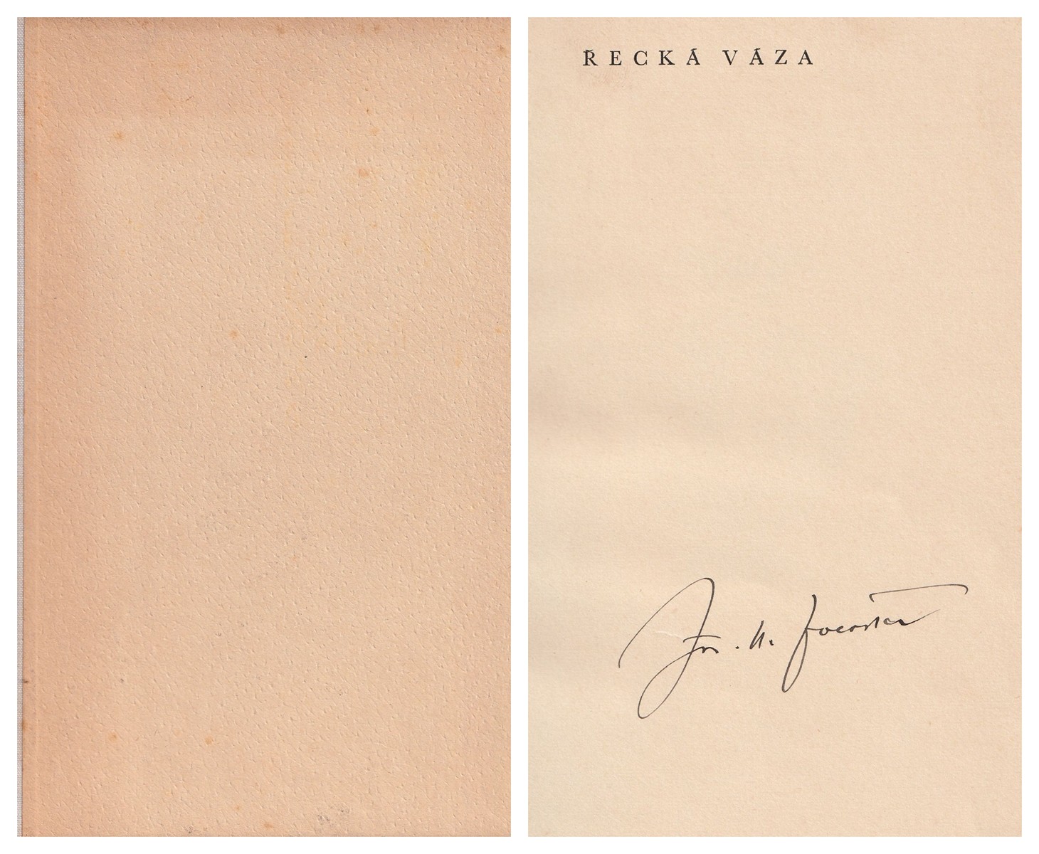 Josef Bohuslav Foerster (1859 - 1951) - Řecká váza