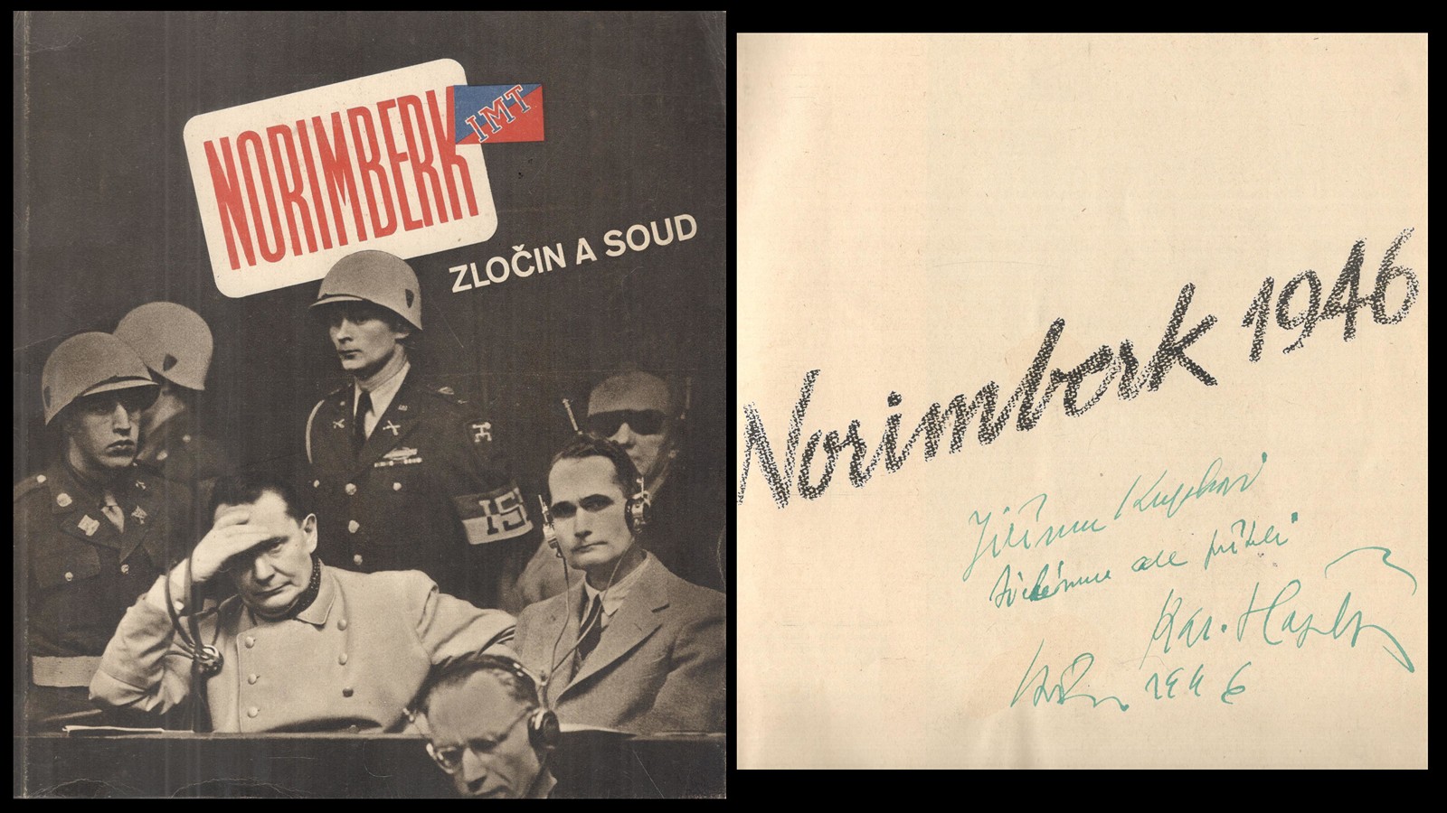 Karel Hájek (1900 - 1978) - Norimberk - zločin a soud