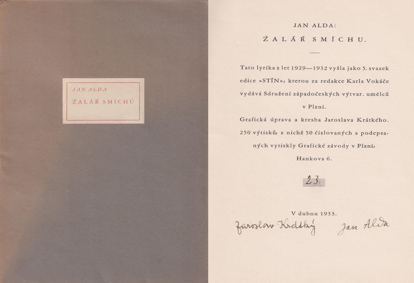 Jan Alda (1901 - 1970) - Žalář smíchu
