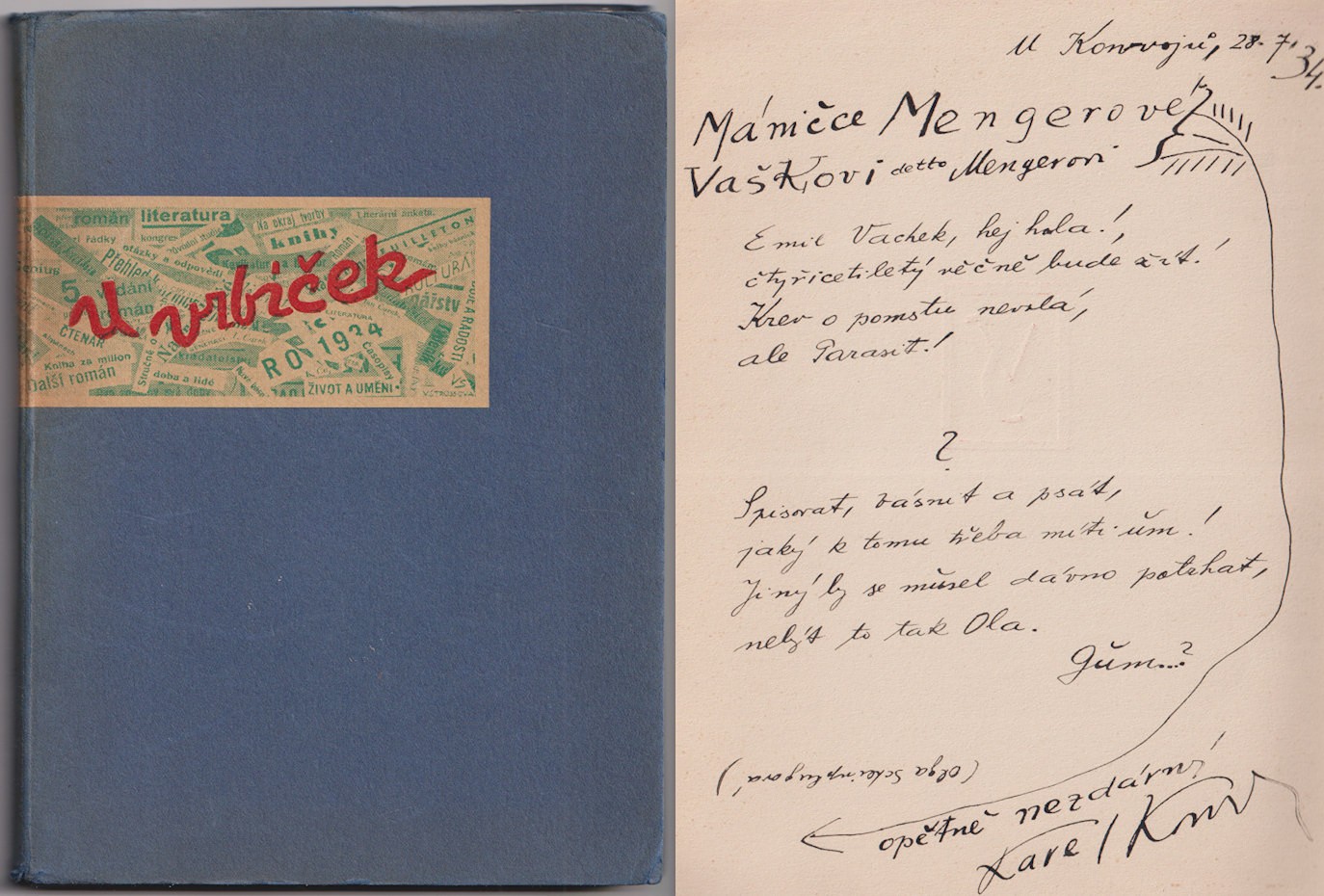 Karel Konrád (1899 - 1971) - U vrbiček