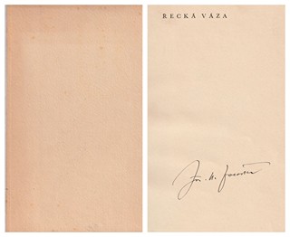 Josef Bohuslav Foerster (1859 - 1951) - Řecká váza