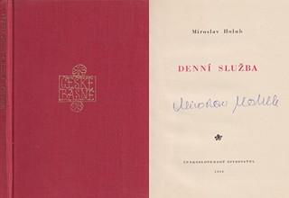 Miroslav Holub (1923 - 1998) - Denní služba