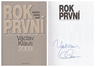 Václav Klaus (1941) - Rok první: projevy, články, eseje