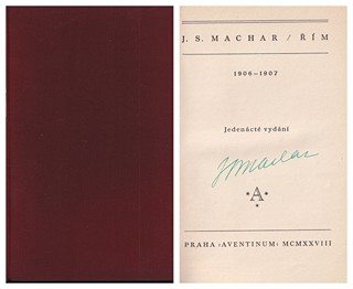 Josef Svatopluk Machar (1864 - 1942) - Řím