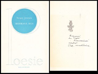 Bohumil Mathesius (1888 - 1952) - S. Jesenin: Modravá rus