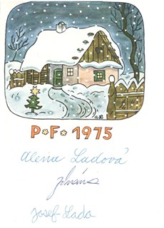 Alena Ladová (1925 - 1992) - P.F. 1975
